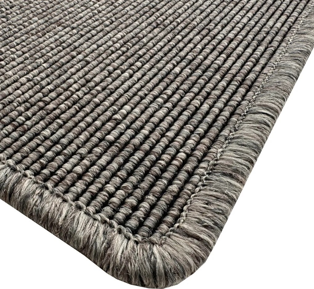 Vopi, Behúň na mieru Nature NEW hnedá, šíre 100 cm, hnedá, kuchyňa