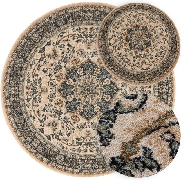 Koberec Polonia Kordoba Sepia 3 kruh