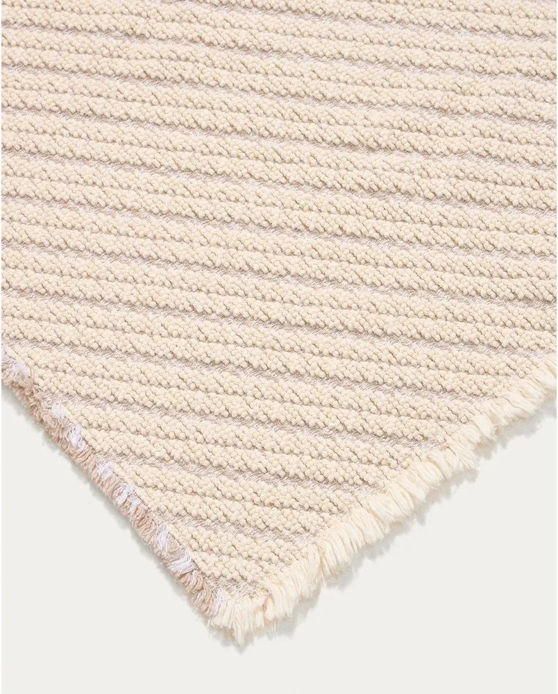 Béžová kúpeľňová predložka 50x70 cm Janu – Kave Home