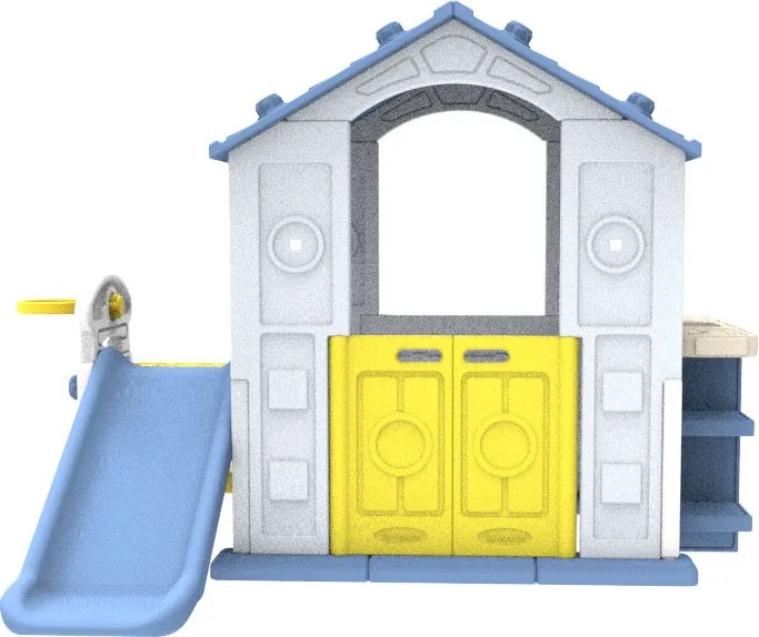 Ramiz Domček so šmýkačkou a umývadlom Modrá strecha