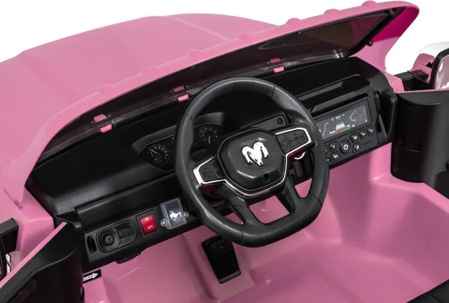 Elektrické autíčko RAM 3500 ružové
