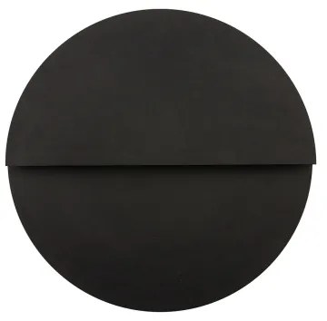 LED Nástenné svietidlo LUNA LED/7W/230V pr. 26 cm čierna