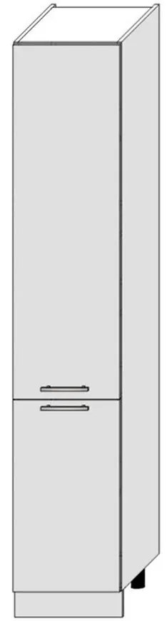 Skrinka do kuchyne Bono D40sł 2133 Pl 2fr Biela Alaska/Bia