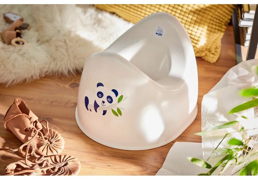 Biely nočník PANDA – Rotho