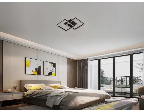 LED Stmievateľné stropné svietidlo LED/80W/230V 3000-6500K + diaľkové ovládanie