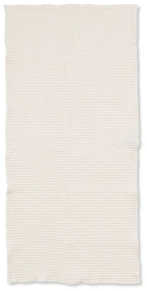 Ferm Living Osuška z organickej bavlny Off-White 70 x 140 cm