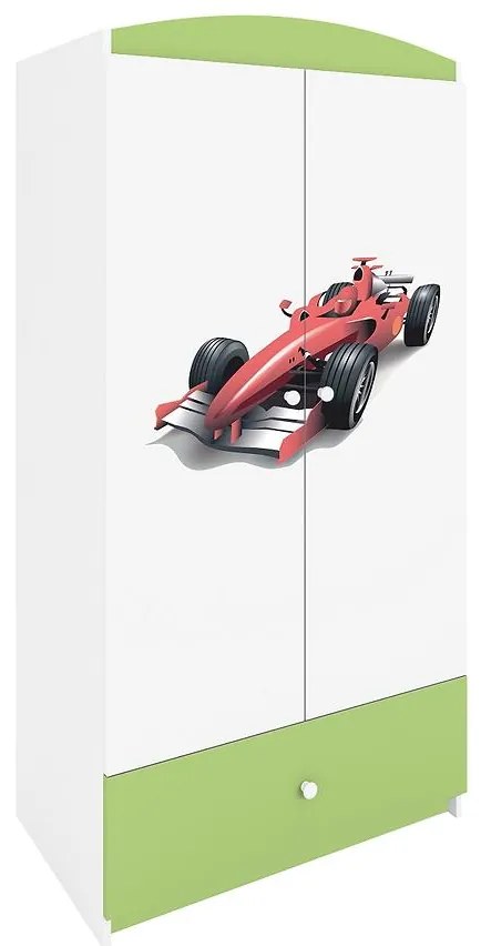 Skriňa Babydreams zelená – Formula