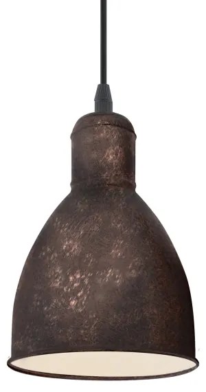 Eglo 49492 - Luster PRIDDY 1 1xE27/60W/230V