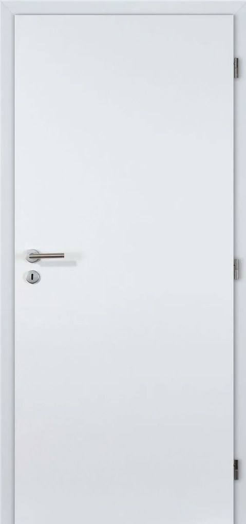 Doornite CPL Interiérové dvere 60 P, 620 × 1 970 mm, CPL laminát, pravé, biele, plné