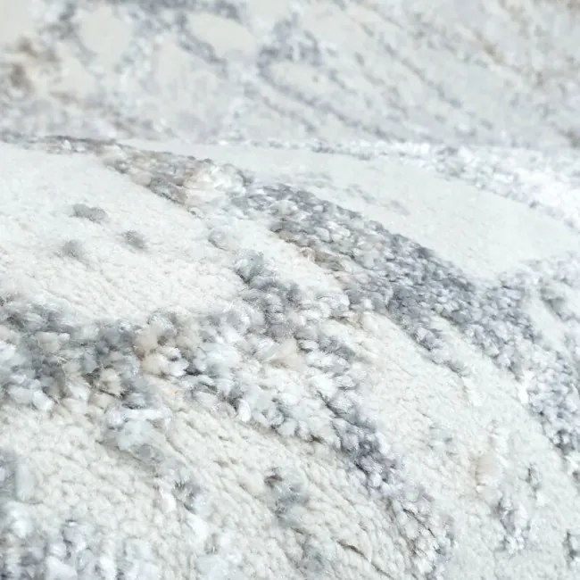 Koberec Bellavista 280-25 béžový  / sivý - kruh