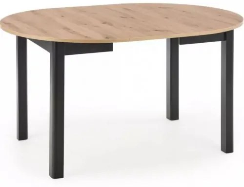 Rozkladací jedálenský stôl DANTE 102-144cm - dubový efekt