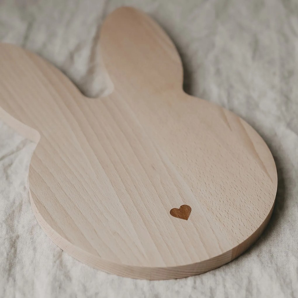 Eulenschnitt Servírovacia doska Rabbit Beech Wood – large