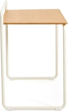 Detský písací stôl s doskou v dekore jaseňového dreva 45x82 cm Tinn – Kave Home