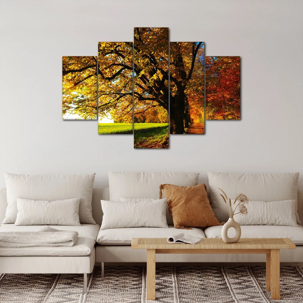 Obraz jesenného stromu (150x105 cm)