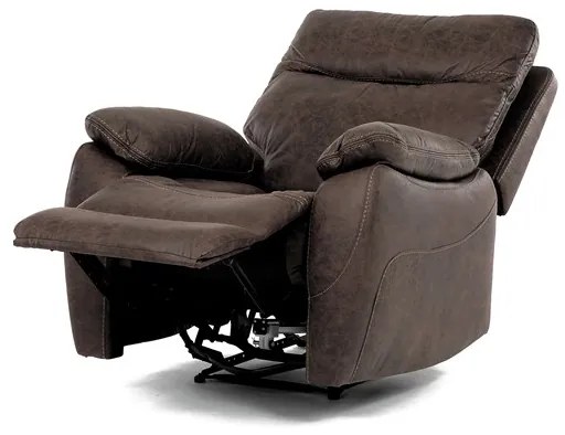Relax kreslo MULLEN BROWN s elektrickým polohovaním