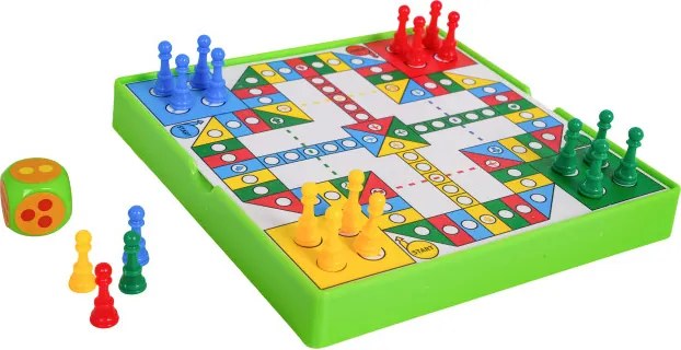 Spoločenská hra LUDO Žaba zelená