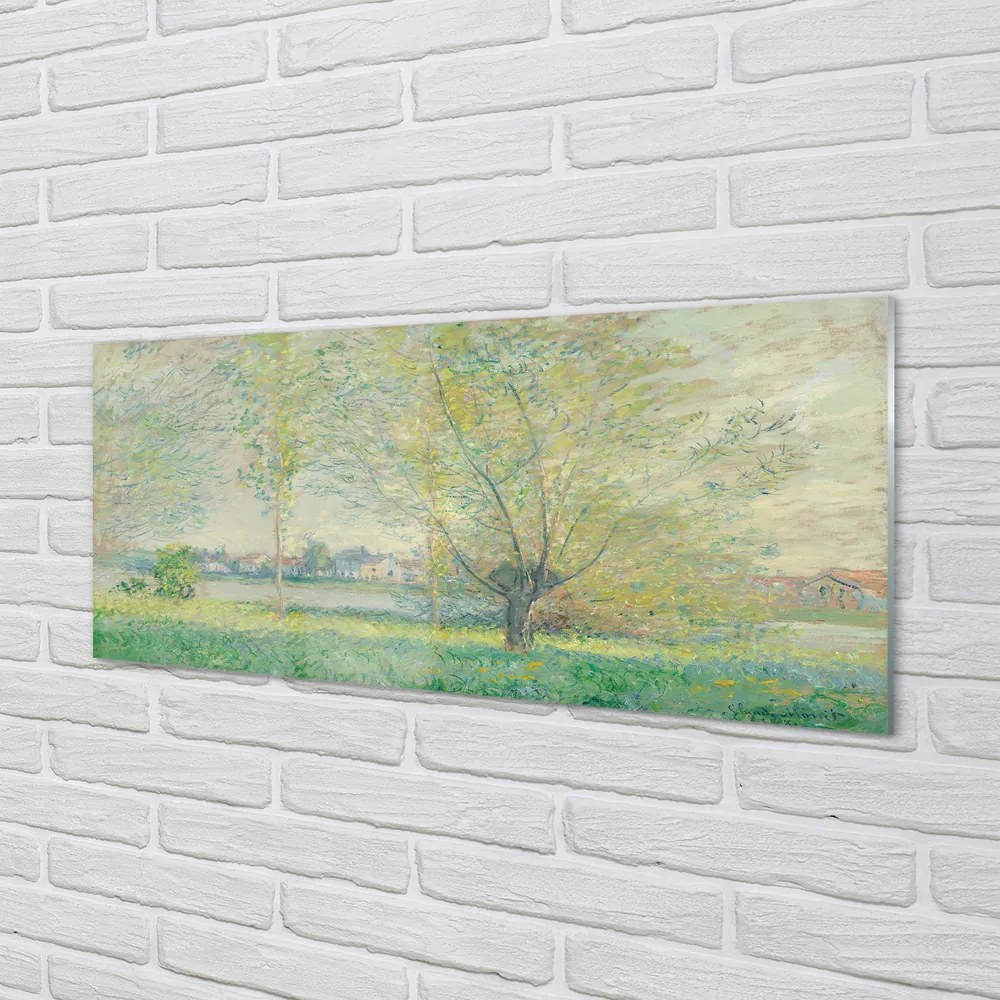 Obraz plexi Art namaľovaný lúka 120x60 cm