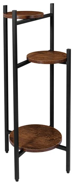 Stojan na kvety TRETORRI RUSTIC čierny