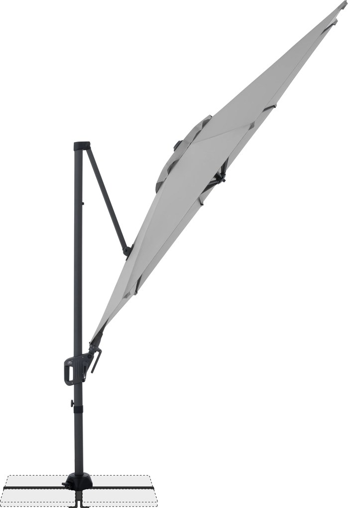 Doppler LIFE 310 cm – záhradný slnečník s bočnou tyčou