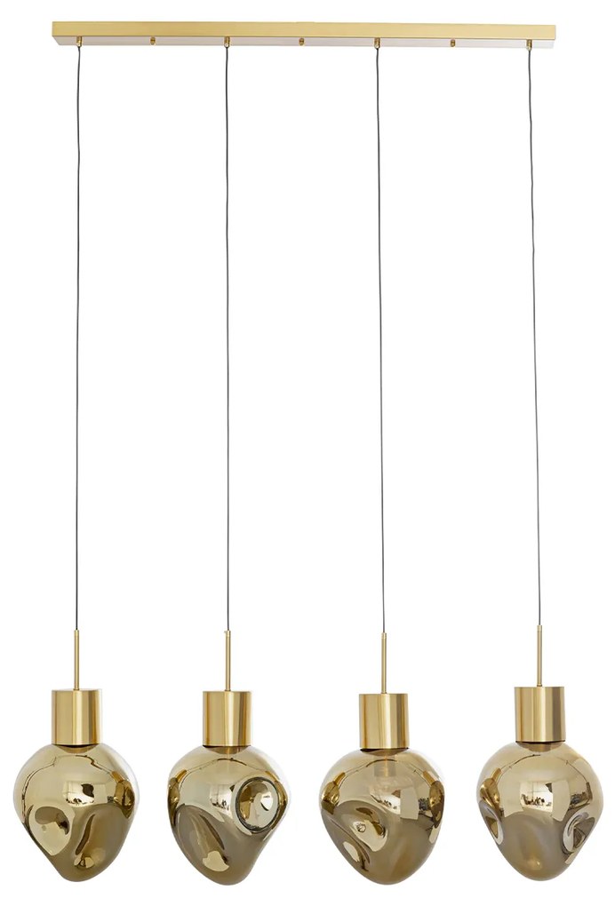 Amber visiaca lampa jantárová