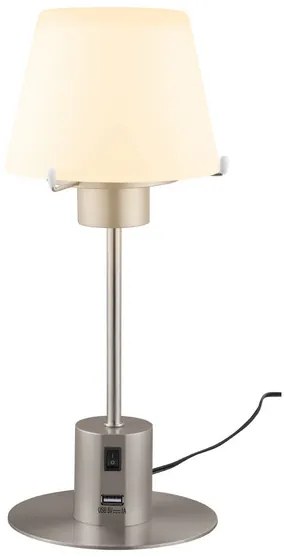 LIVARNO home LED lampa s USB (kónický tvar) (100357933)