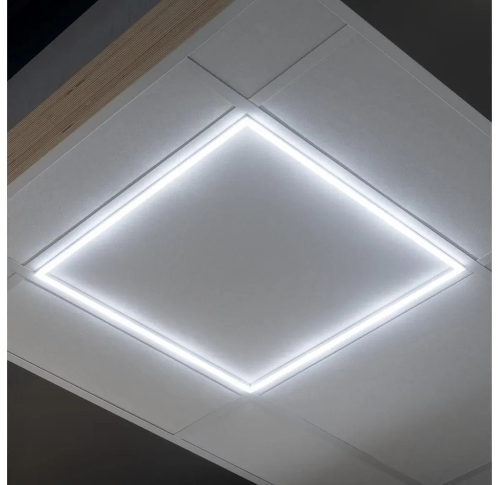 Kanlux 26771 - LED Podhľadový rám AVAR LED/40W/230V 6000K 59x59 cm