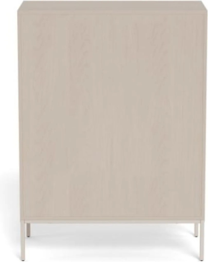 Komoda Palmdale 80 cm šedá