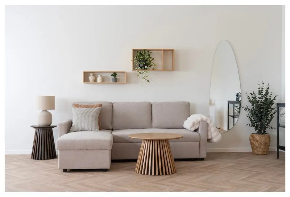 Krémovobiela deka z umelej kožušiny 130x180 cm Galena – House Nordic