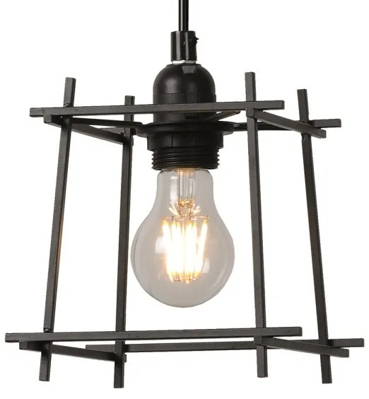 Lucide 46405/03/30 - Luster na lanku EDGAR 3xE27/40W/230V