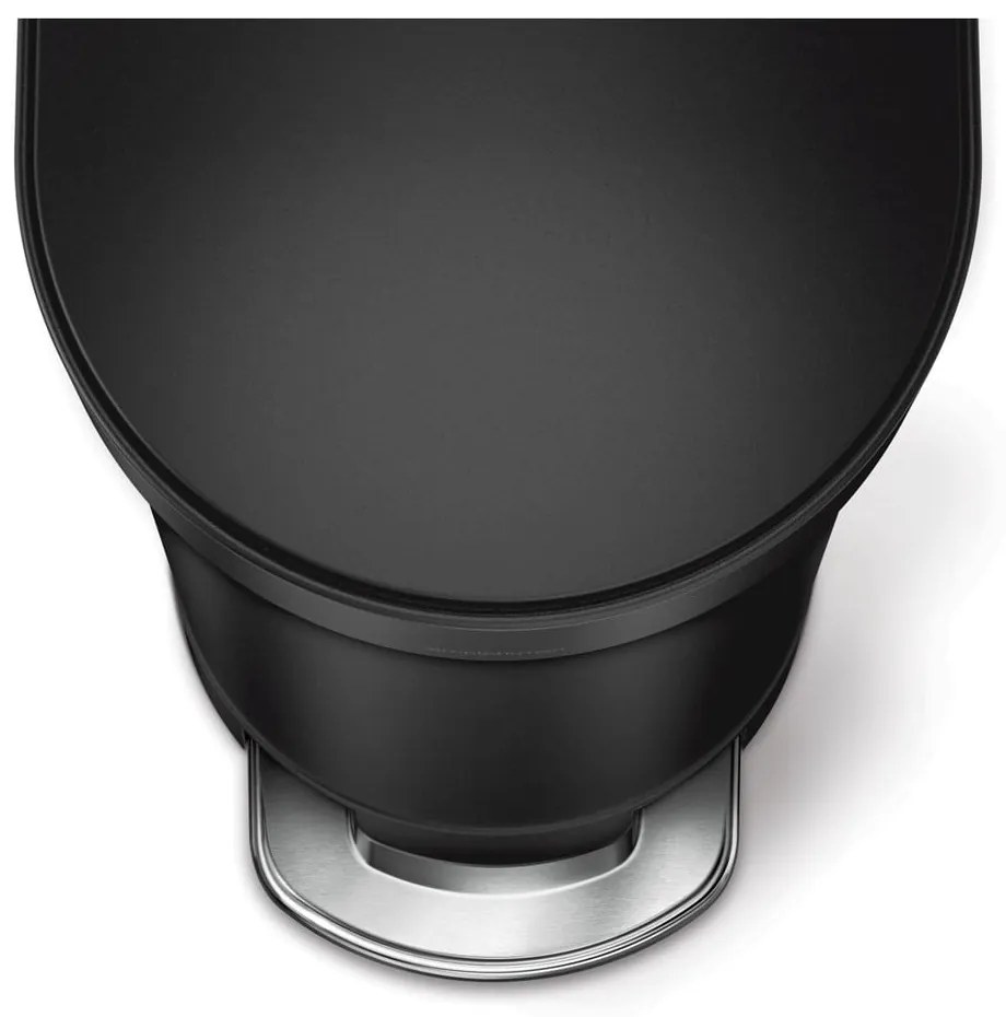 Pedálový oceľový odpadkový kôš 45 l Slim – simplehuman