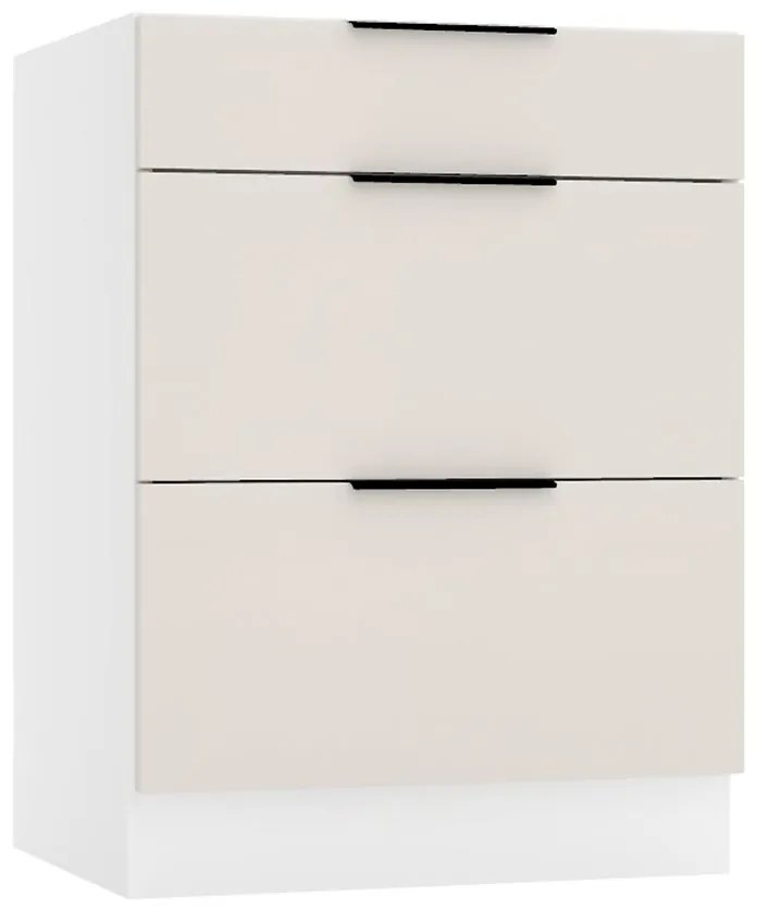 Kuchynská skrinka Sonja D60 S/3 béžový