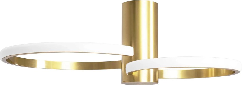 Toolight Toolight, LED stropné svietidlo 50x30,5cm, 22W, APP1402-CW, zlatá lesklá, OSW-05849