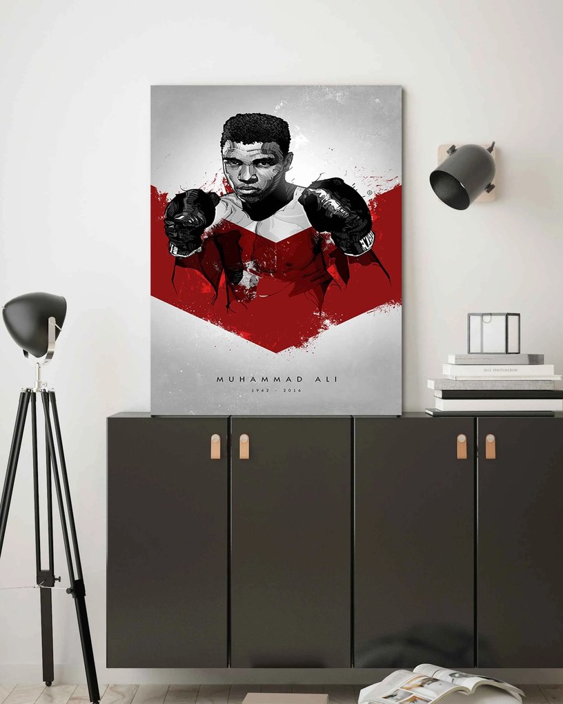 Gario Obraz na plátne Americký boxer Muhammad Ali - Nikita Abakumov Rozmery: 60 x 90 cm
