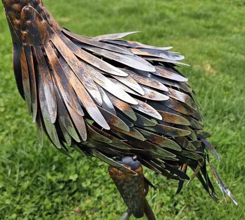 Volavka kovová 70cm