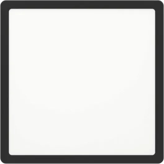 Eglo 78815 - LED Stropné svietidlo FUEVA LED/20,5W/230V 28,5x28,5 cm čierna