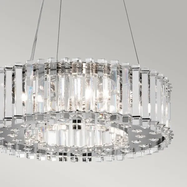 Kichler KL-CRYSTAL-SKYE-P-A- LED Kúpeľňový luster CRYSTAL SKYE 6xG9/3W/230V IP44