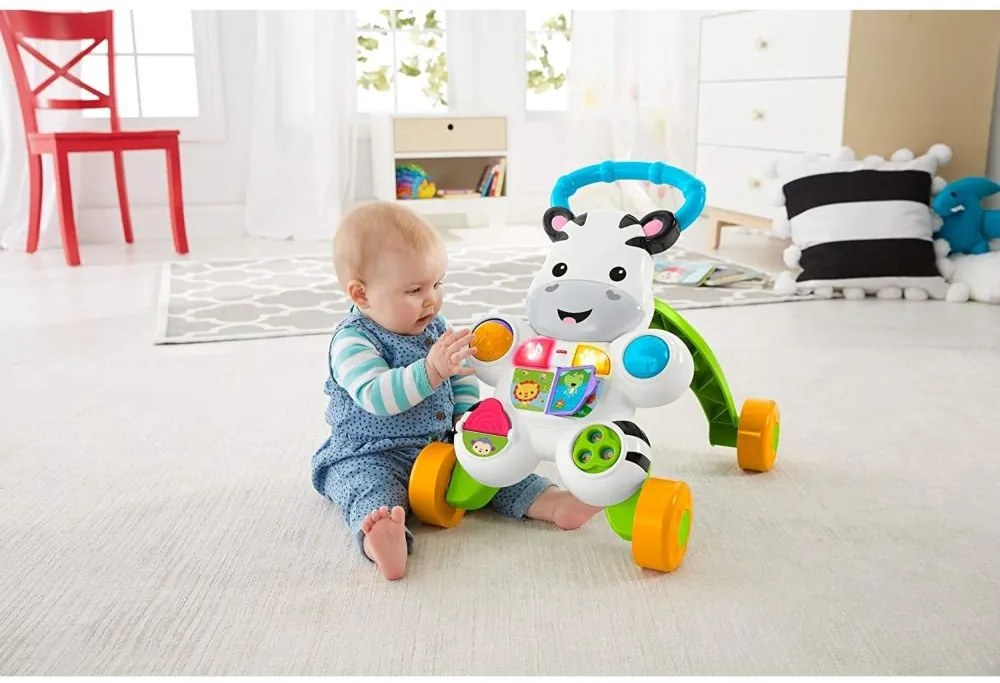 Chodítko Fisher Price Zebra so zvukmi DLD80