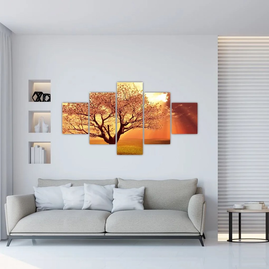 Obraz lúčov Boha (125x70 cm), 40 ďalších rozmerov
