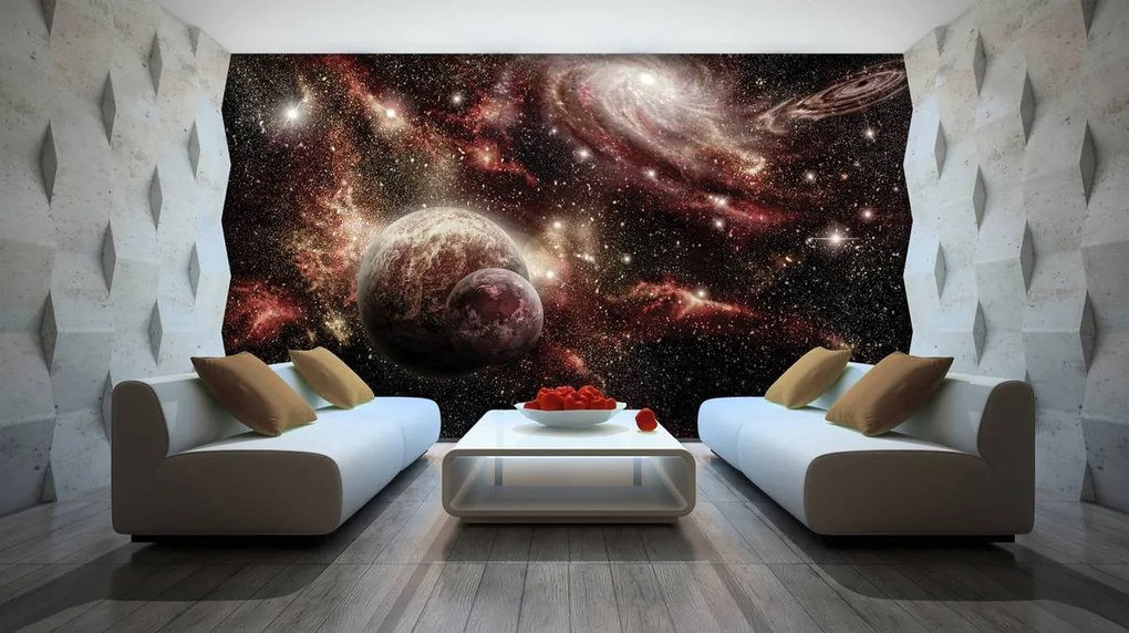 Fototapeta - Svetelný vesmír (254x184 cm)