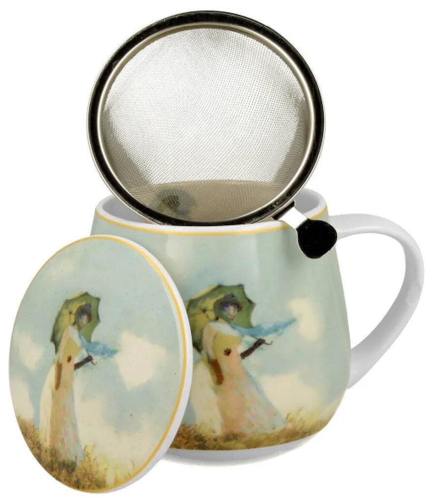 Čajová súprava Monet Woman with Parasol 430 ml