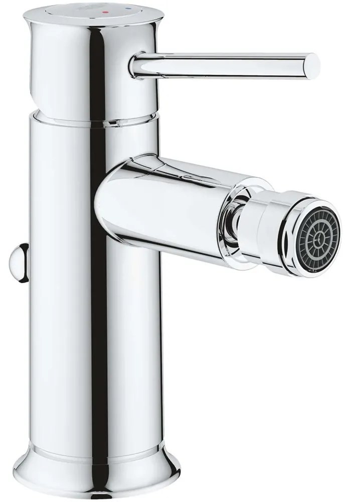 GROHE BauClassic páková bidetová batéria s odtokovou súpravou s tiahlom, chróm, 32864000