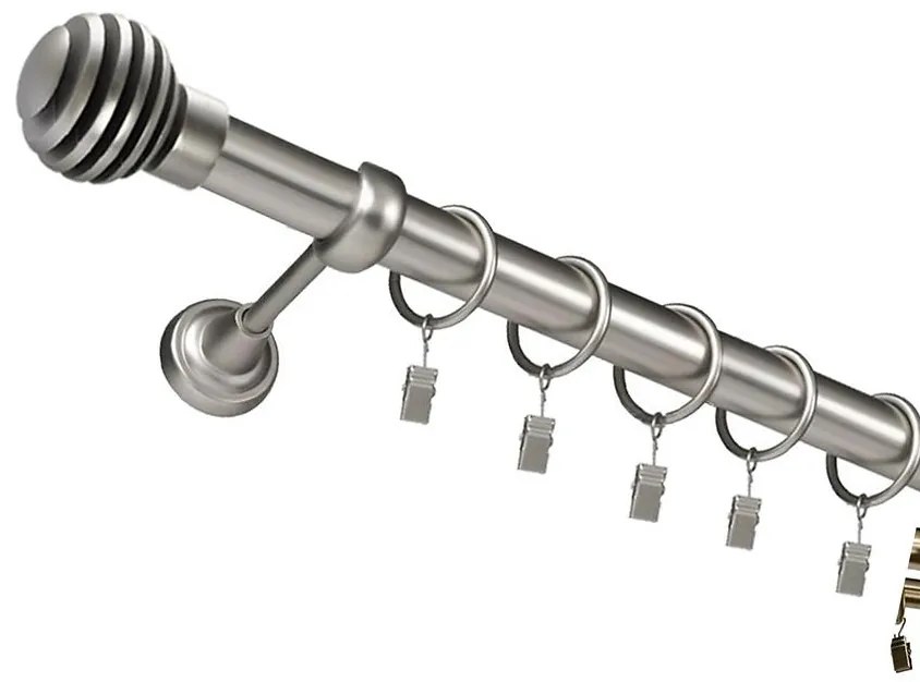 Garniž 240cm I luka fi 25 satén