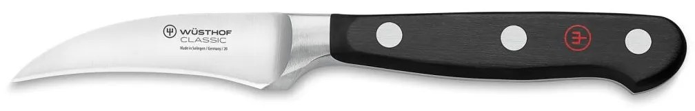 Wüsthof - Kuchynský nôž na lúpanie CLASSIC 7 cm čierna