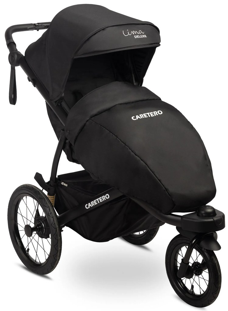 Športový Kočík Caretero Lima Deluxe Black