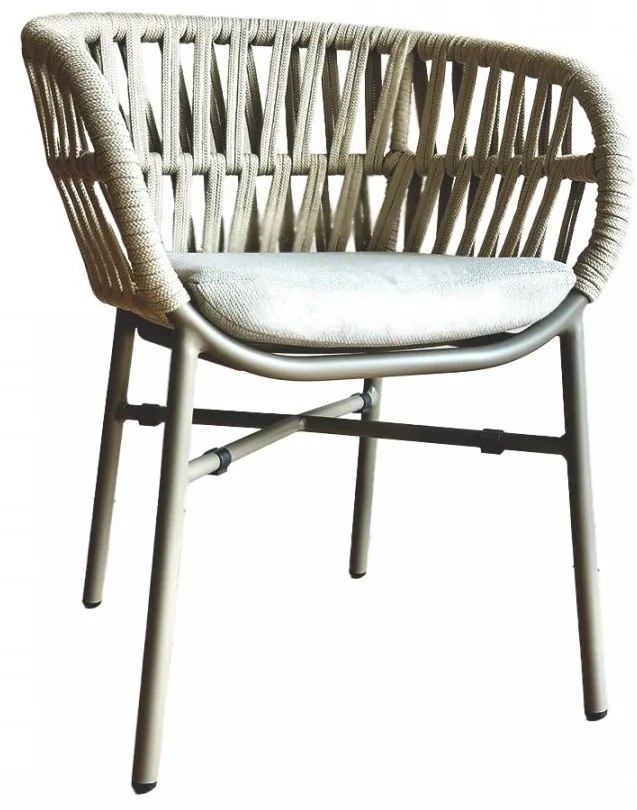 TAHITI kreslo taupe