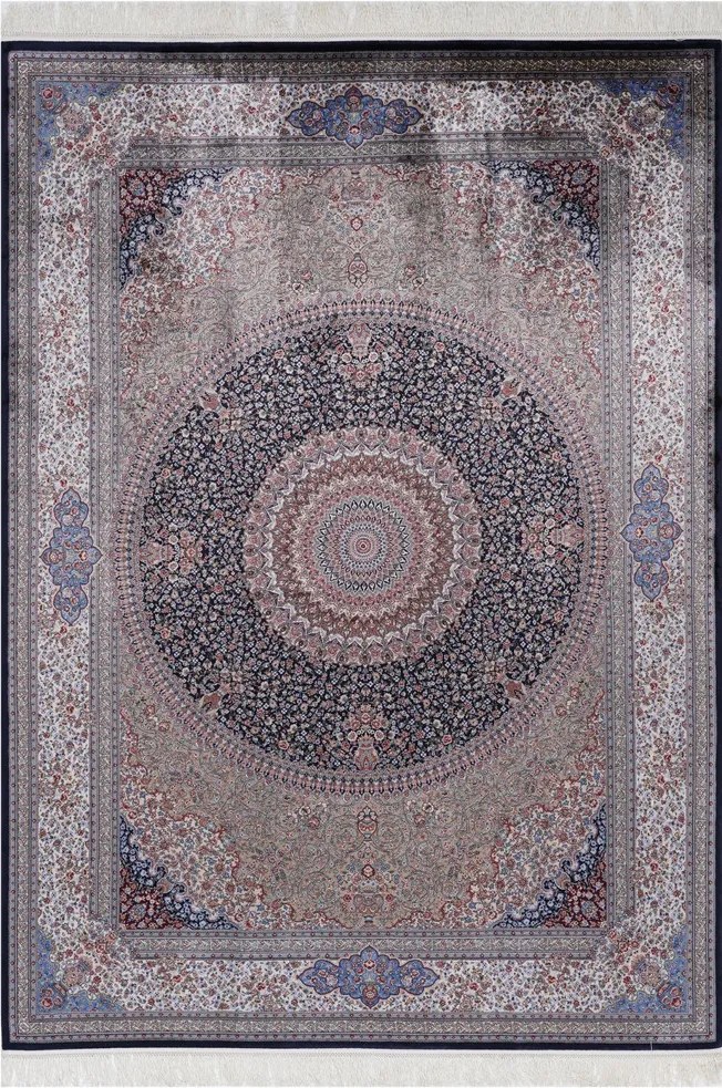Koberec Anatolia Silk 32510 modrý – orientálny obdĺžnikový Rozmer: 160x230 cm