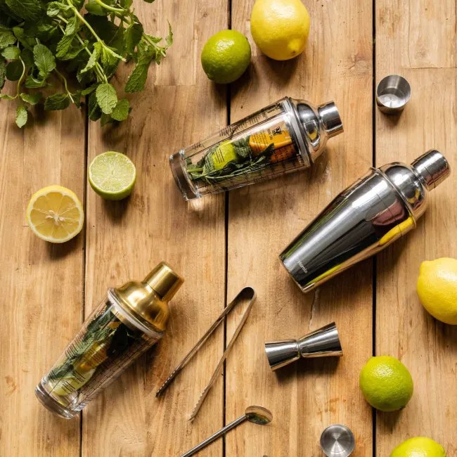 Šejker ALCOLE strieborný 999646