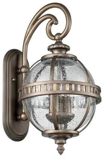 Kichler KL-HALLERON-2S-BU - Vonkajšie svietidlo HALLERON 2xE14/40W/230V IP44