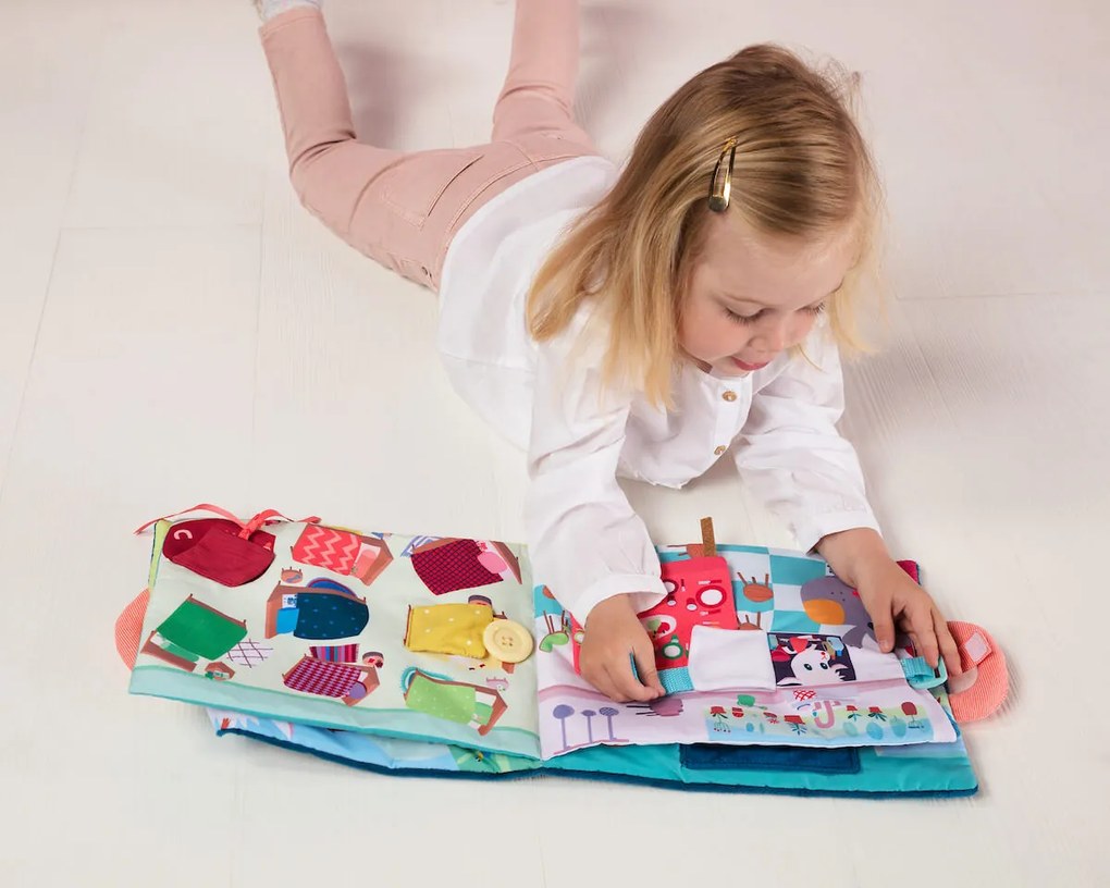 Lilliputiens – textilná knižka – Neposlušné kozliatka