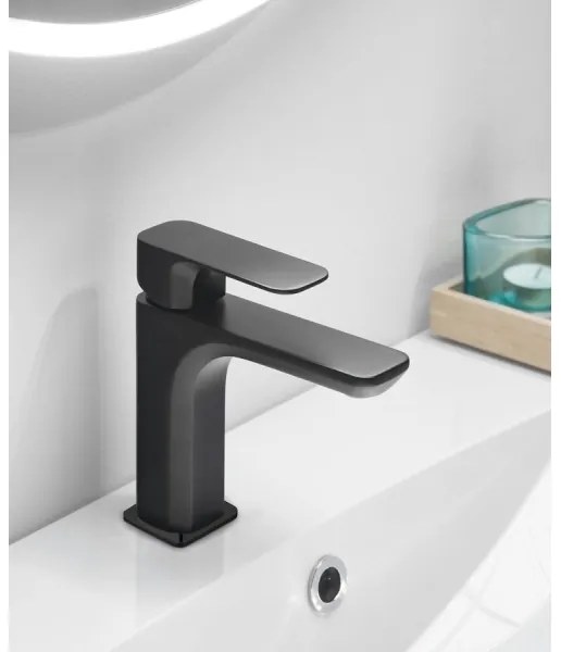 Sapho - Umývadlová batéria SPY 16,7 cm čierna